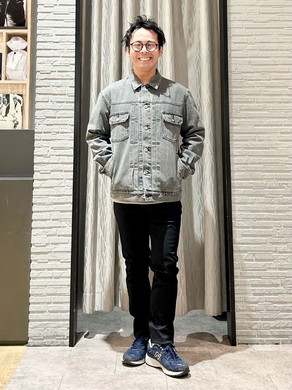 KENJI Iさんの「THE SHOP TK｜【大人にも取り入れやすい】デニムジャケット セットアップ可/洗濯機OK」を使ったコーディネート