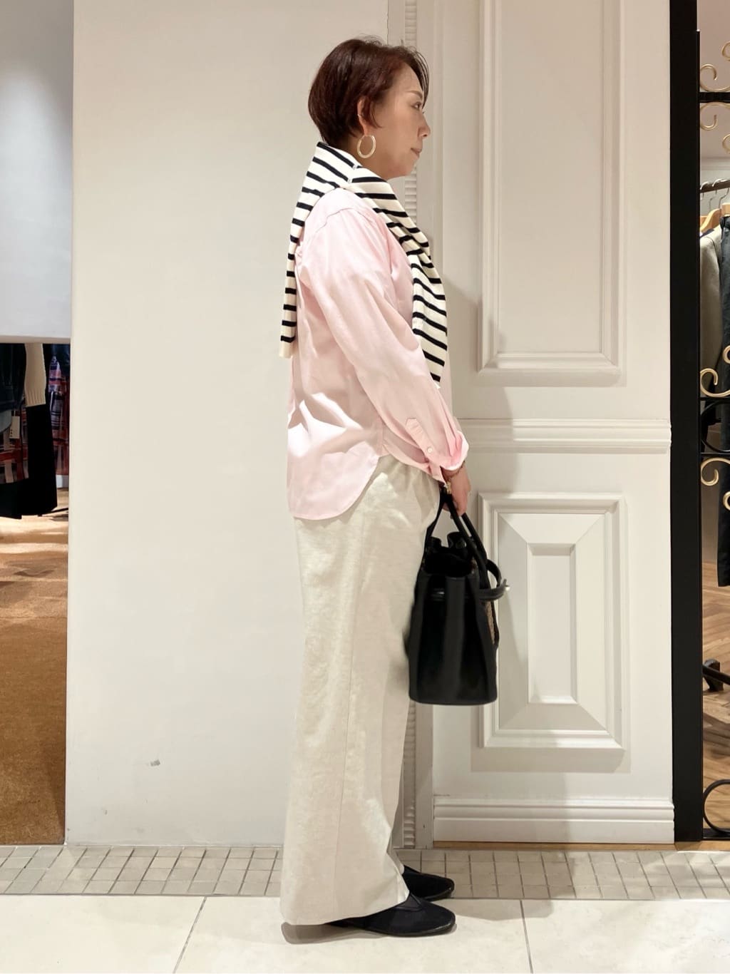 TAJIさんの「DRESSTERIOR｜【通勤用/ウォッシャブル】オックスフォードシャツ」を使ったコーディネート