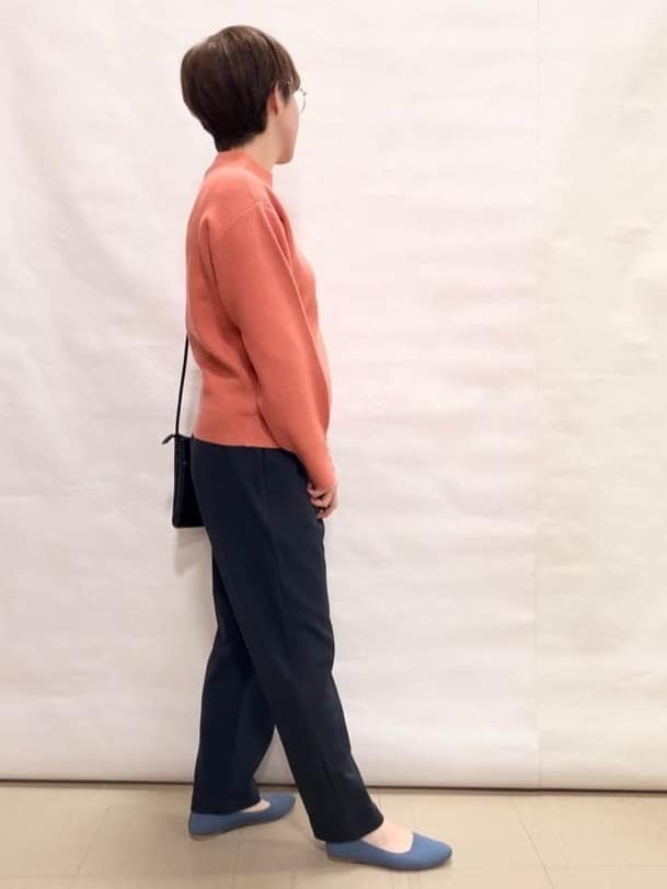 なっちゃんさんの「SHOO･LA･RUE｜【NEW/22.5㎝-24.5㎝】洗えてサラサラ ニットパンプス」を使ったコーディネート