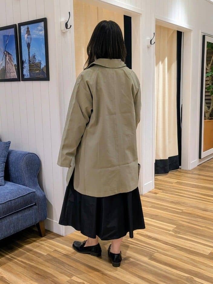  naomiさんの「Dessin｜【洗える】ラグラン切り替えミニロゴカットソー」を使ったコーディネート