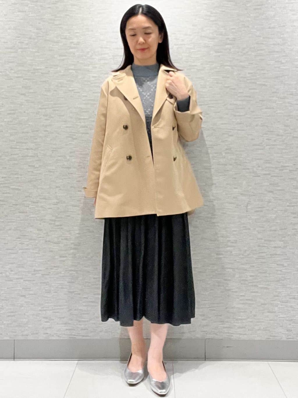 marikoさんの「Reflect｜【オン・オフ着回しやすい◎】ダブルブレストジャケット」を使ったコーディネート