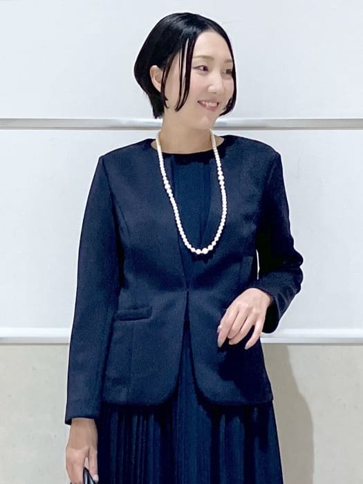 eriko さんの「Dessin｜【通勤/セットアップ可能】ソフトボンディングジャケット」を使ったコーディネート