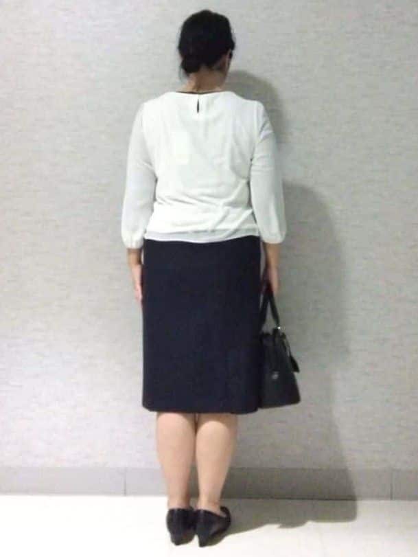 sakoさんの「Reflect｜【SS-4Lサイズ／フォーマル／セットアップ可】ツイードジャケット」を使ったコーディネート