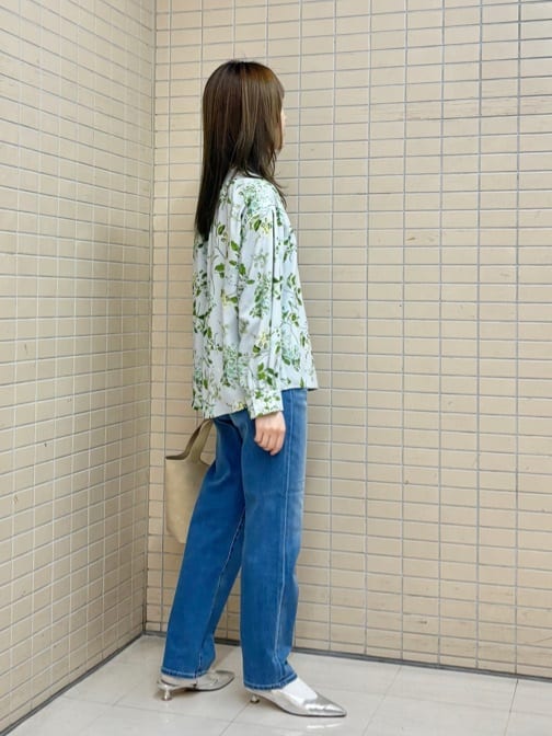 kyokaさんの「UNTITLED｜【花柄/洗える】ボタニカルブラウス」を使ったコーディネート