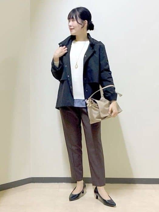  beni_gingerさんの「Reflect｜【ゆったり着られる◎】ラグランスリーブニット」を使ったコーディネート
