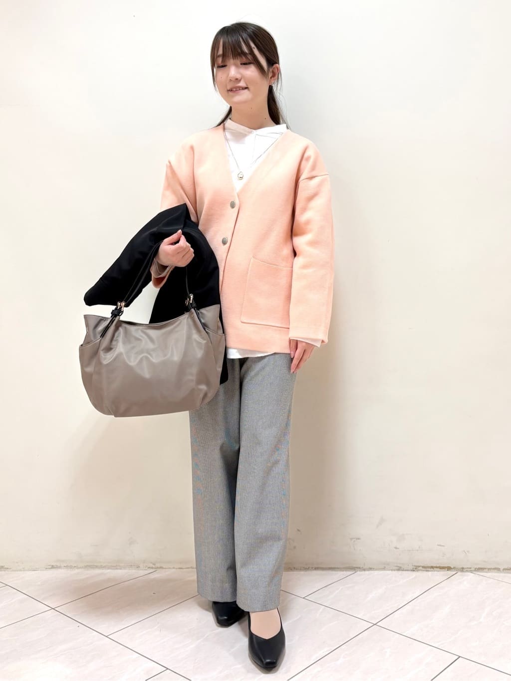 mikiさんの「Reflect｜【オン・オフ着回しやすい◎】ダブルブレストジャケット」を使ったコーディネート