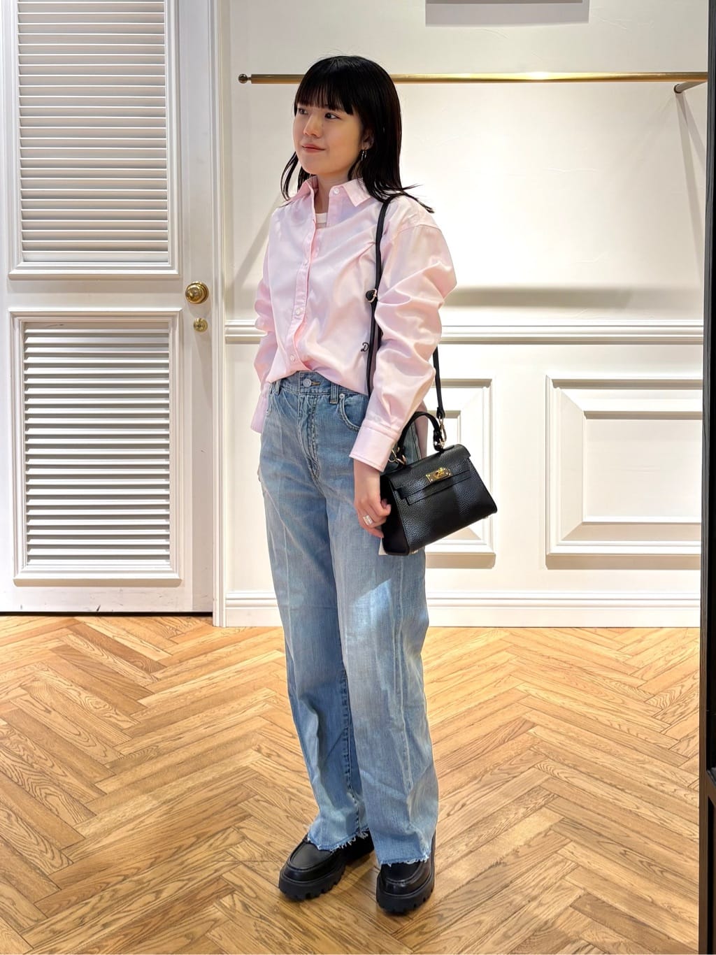 cocoさんの「DRESSTERIOR｜【通勤用/ウォッシャブル】オックスフォードシャツ」を使ったコーディネート
