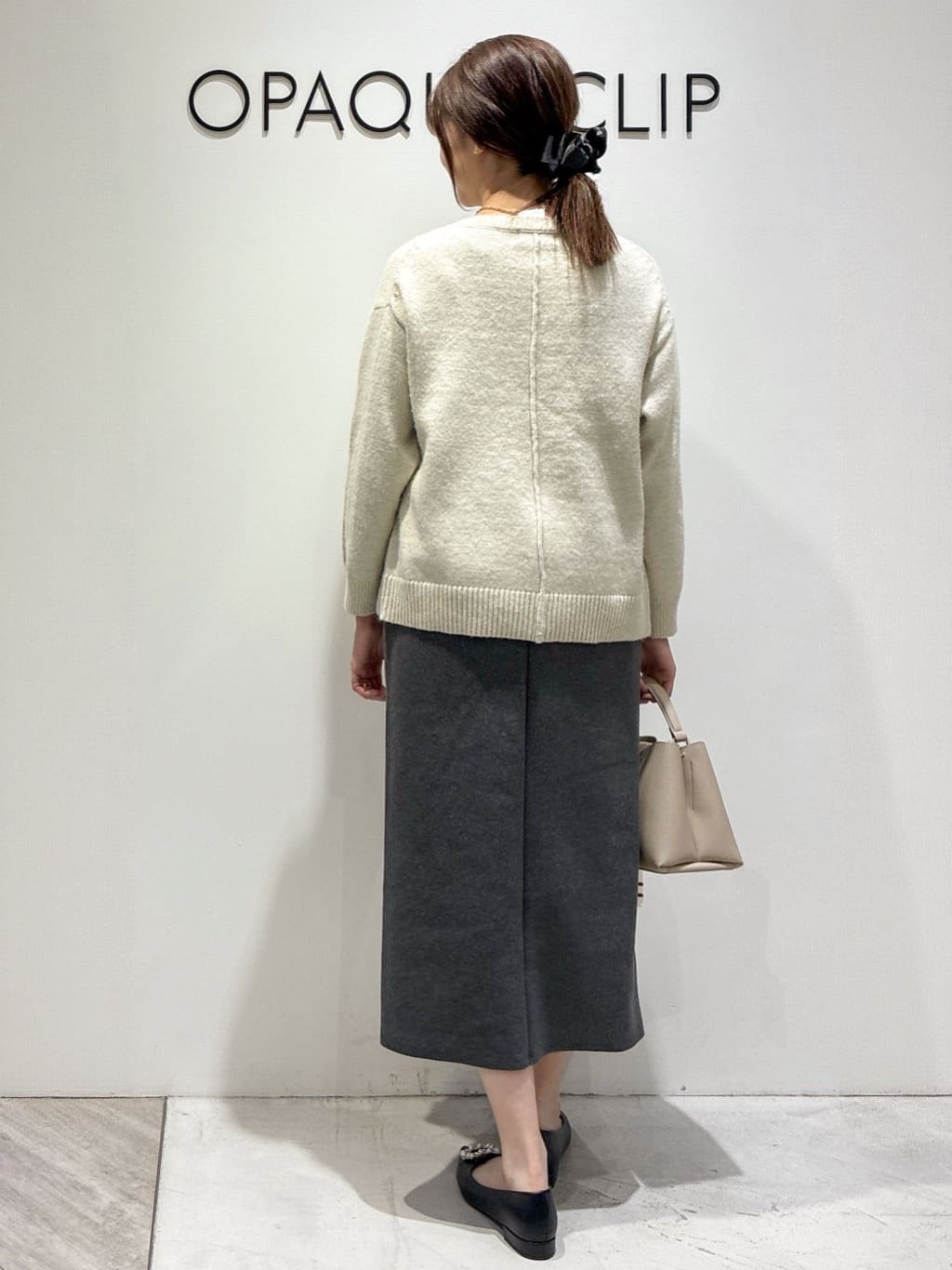 もんちゃんさんの「OPAQUE.CLIP｜ねじれチェーンネックレス」を使ったコーディネート