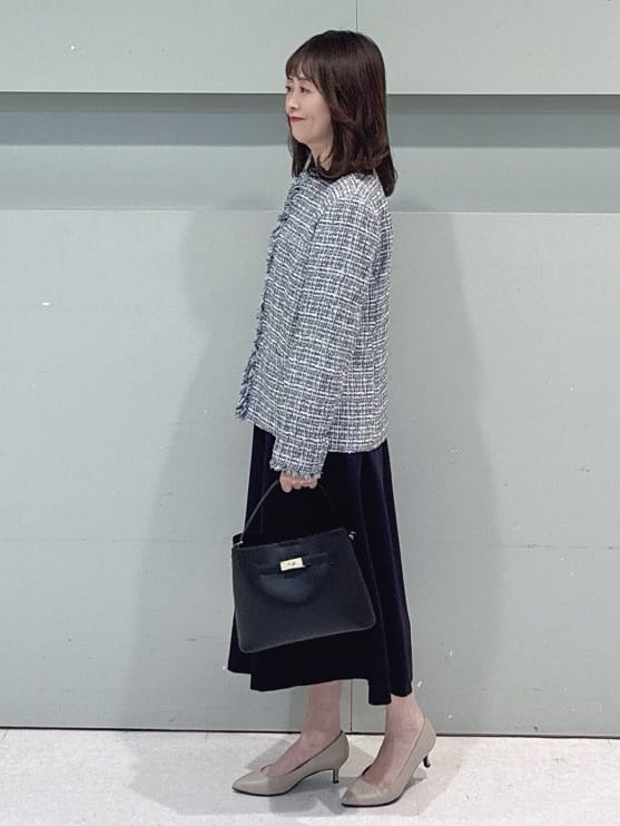 makiさんの「UNTITLED｜【仕事着/スーツ】ファンシーツイード ジャケット」を使ったコーディネート