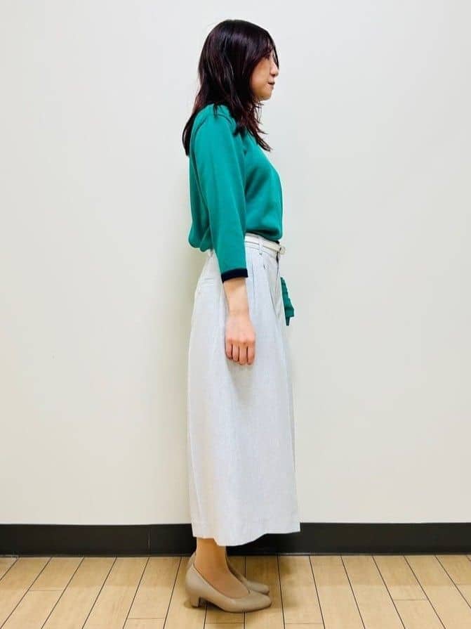 miiiさんの「Reflect｜【アンサンブル可】バイカラーニット」を使ったコーディネート