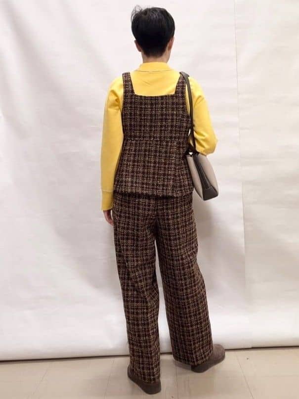 なっちゃんさんの「SHOO･LA･RUE｜【洗濯機可/吸湿発熱】チクチクしにくいもちもちハイネックニット」を使ったコーディネート