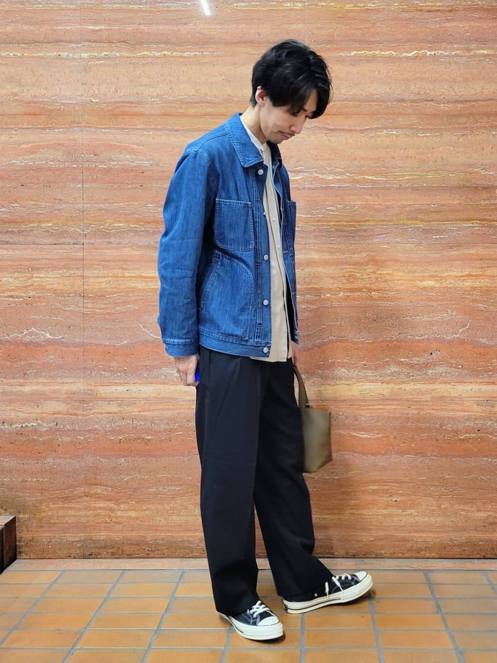 piroyaさんの「TAKEO KIKUCHI｜【BOWLER HAT LABEL】エクスプローラー Gジャン」を使ったコーディネート