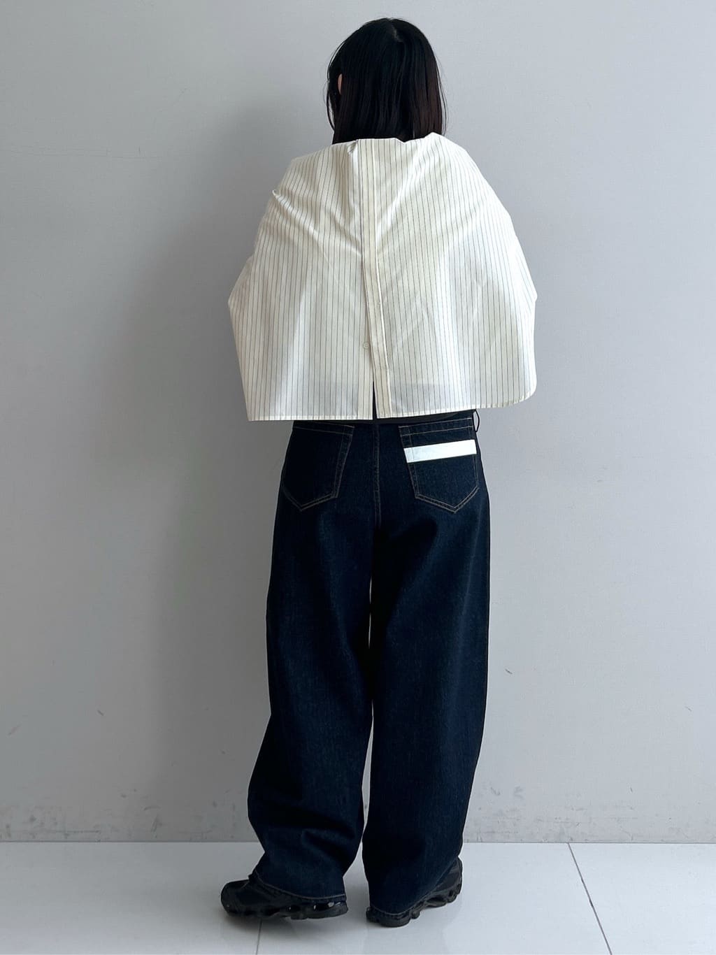 Hirokaさんの「Dessin｜【洗える】バックボタンオーバーシャツ」を使ったコーディネート