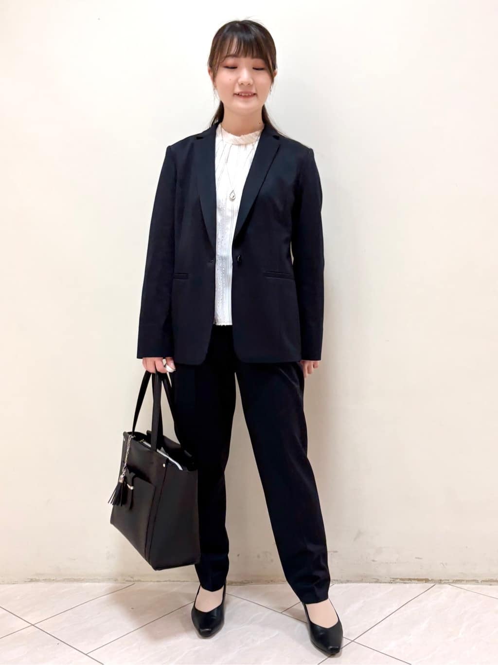 mikiさんの「Reflect｜【SS-4Lサイズ／UVカット／接触冷感】匠ジャケット／ロングテーラード」を使ったコーディネート
