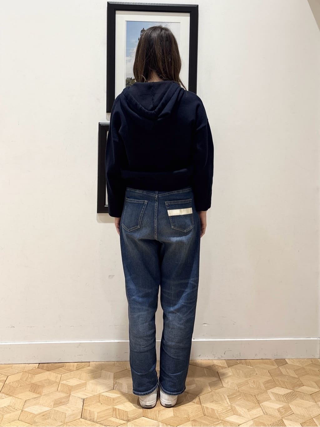 YUMIさんの「Dessin｜【洗える】デニムカーブパンツ」を使ったコーディネート