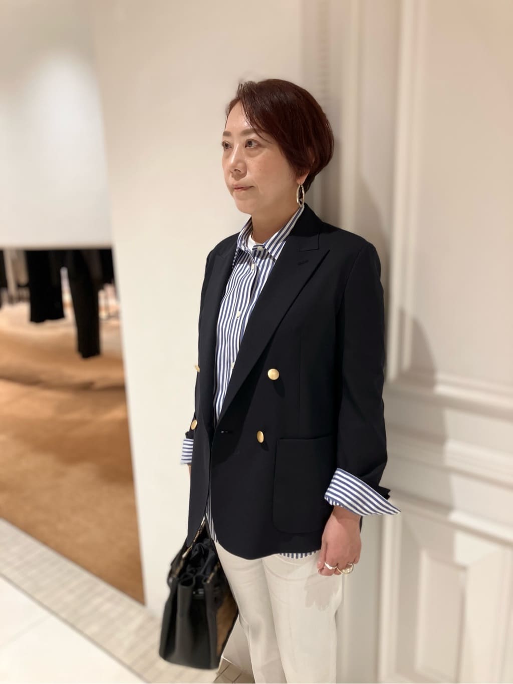 TAJIさんの「DRESSTERIOR｜コンフォート ダブルブレザー」を使ったコーディネート