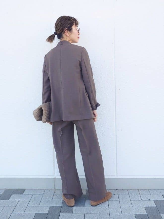 MUTSUKOさんの「UNTITLED｜【コットン100/洗える】フォトロングTシャツ」を使ったコーディネート