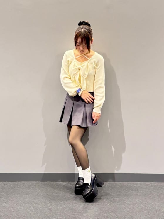せらら⭐️さんの「ESPERANZA｜厚底ローファーパンプス」を使ったコーディネート