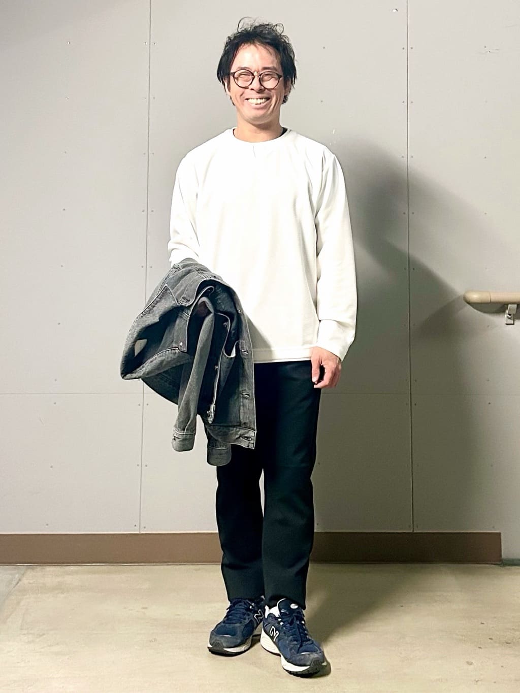 KENJI Iさんの「THE SHOP TK｜【大人にも取り入れやすい】デニムジャケット セットアップ可/洗濯機OK」を使ったコーディネート