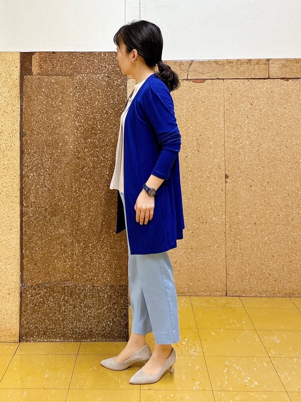 hattoriさんの「INDIVI｜【選べるデザイン】スモールワントップネックレス」を使ったコーディネート