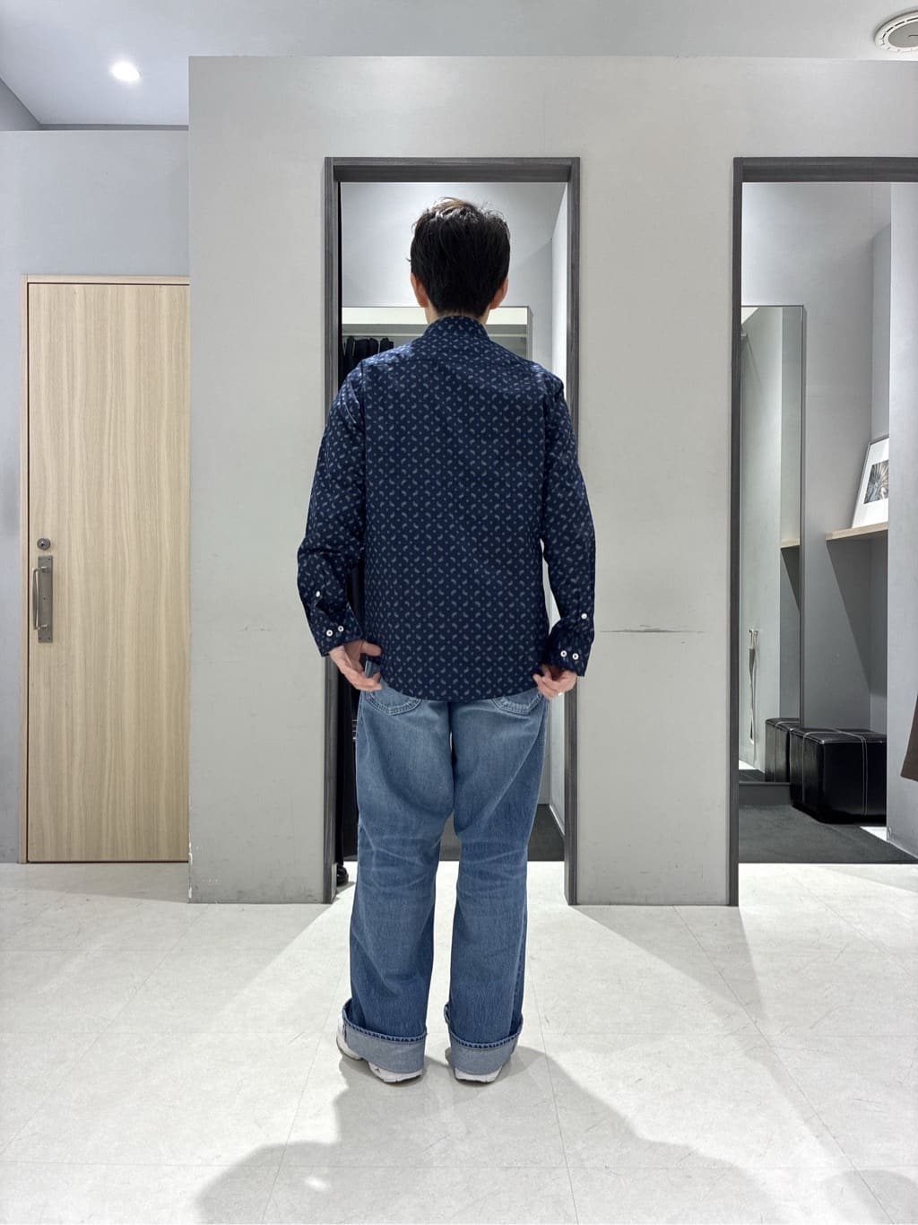 わいずみさんの「TAKEO KIKUCHI｜ジップアップ 鹿の子 ニット」を使ったコーディネート
