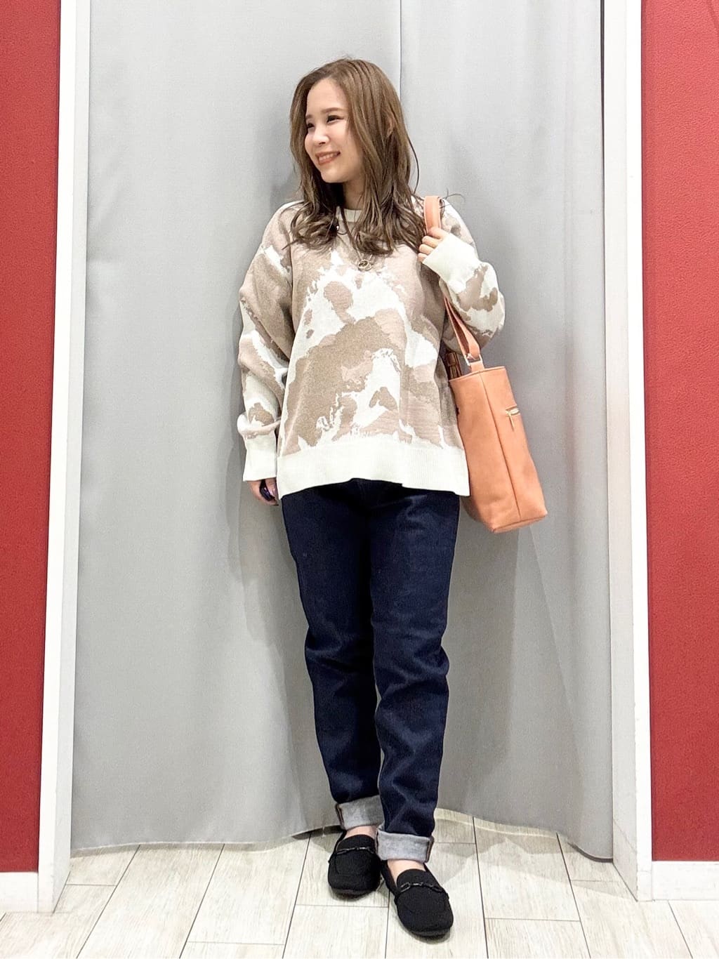 shioさんの「SHOO･LA･RUE｜【S-LL】軽くてふんわりあたたかい スライバージャケット」を使ったコーディネート