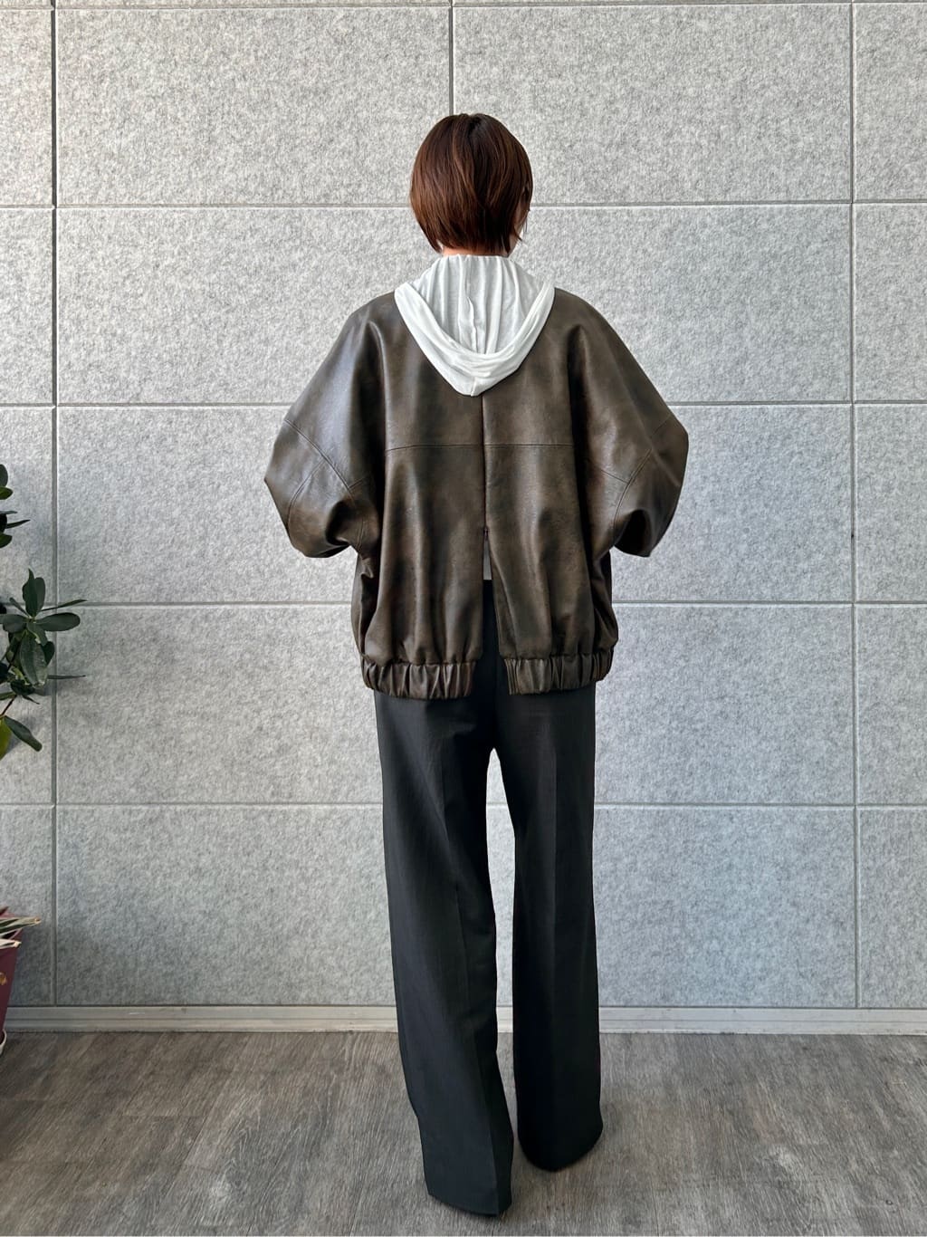 harunaさんの「CODE A｜【Re】grain zip over blouson」を使ったコーディネート