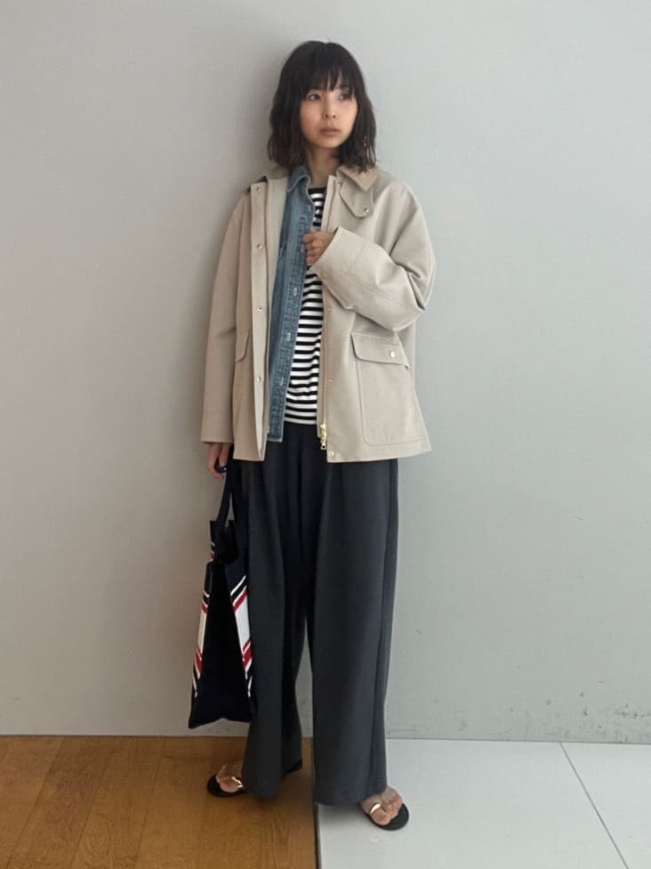 misaさんの「DRESSTERIOR｜【ウォッシャブル】スプリング ハンティングジャケット」を使ったコーディネート