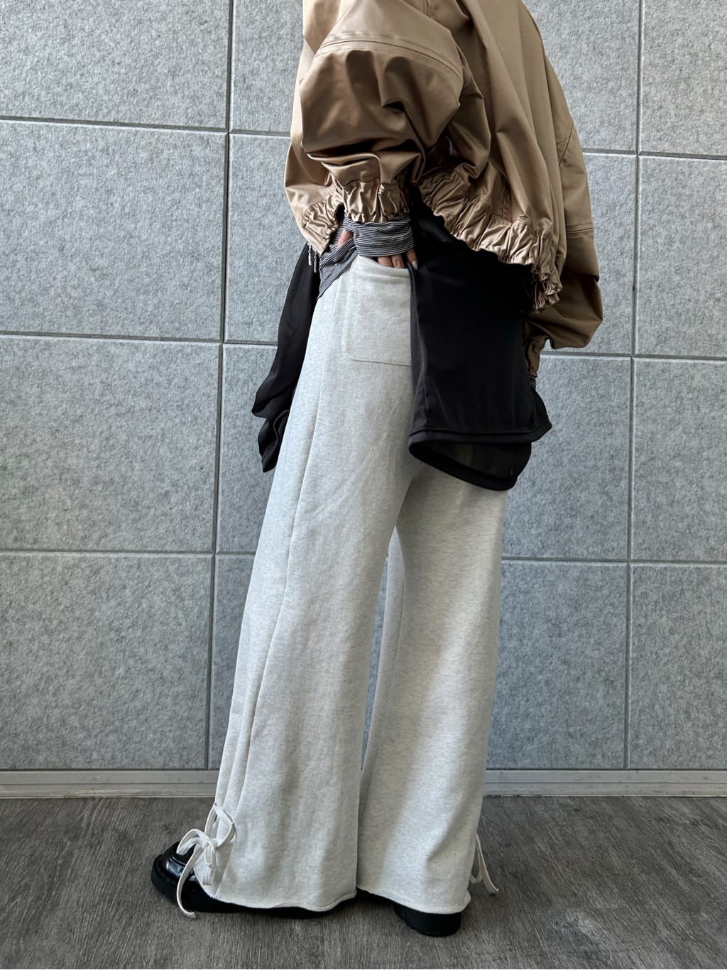harunaさんの「CODE A｜sheer combi layer tops」を使ったコーディネート