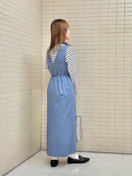 kyokaさんの「UNTITLED｜【洗える/レイヤードTシャツ】ラウンドテールジャージプルオーバー」を使ったコーディネート