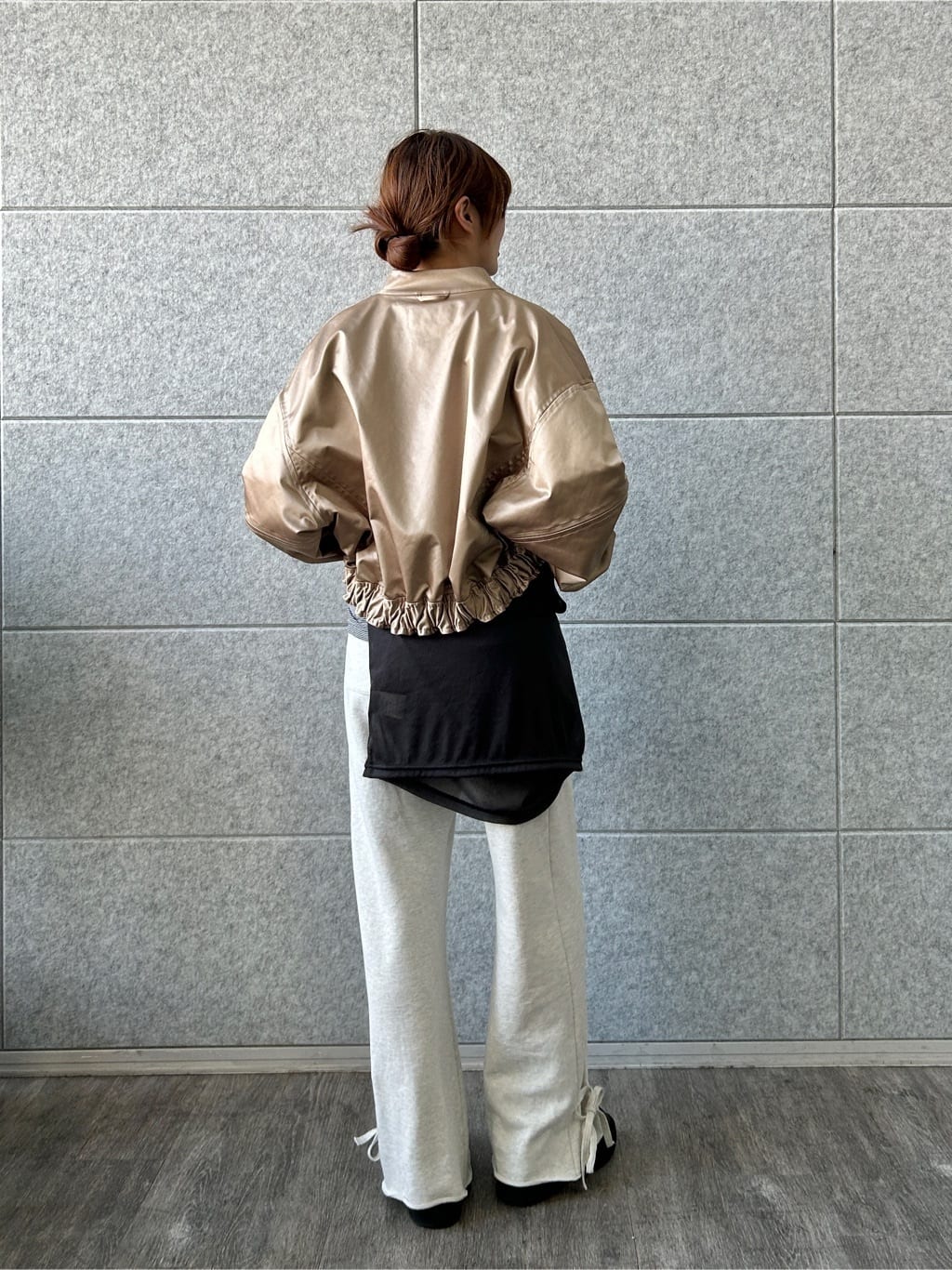 harunaさんの「CODE A｜sheer combi layer tops」を使ったコーディネート