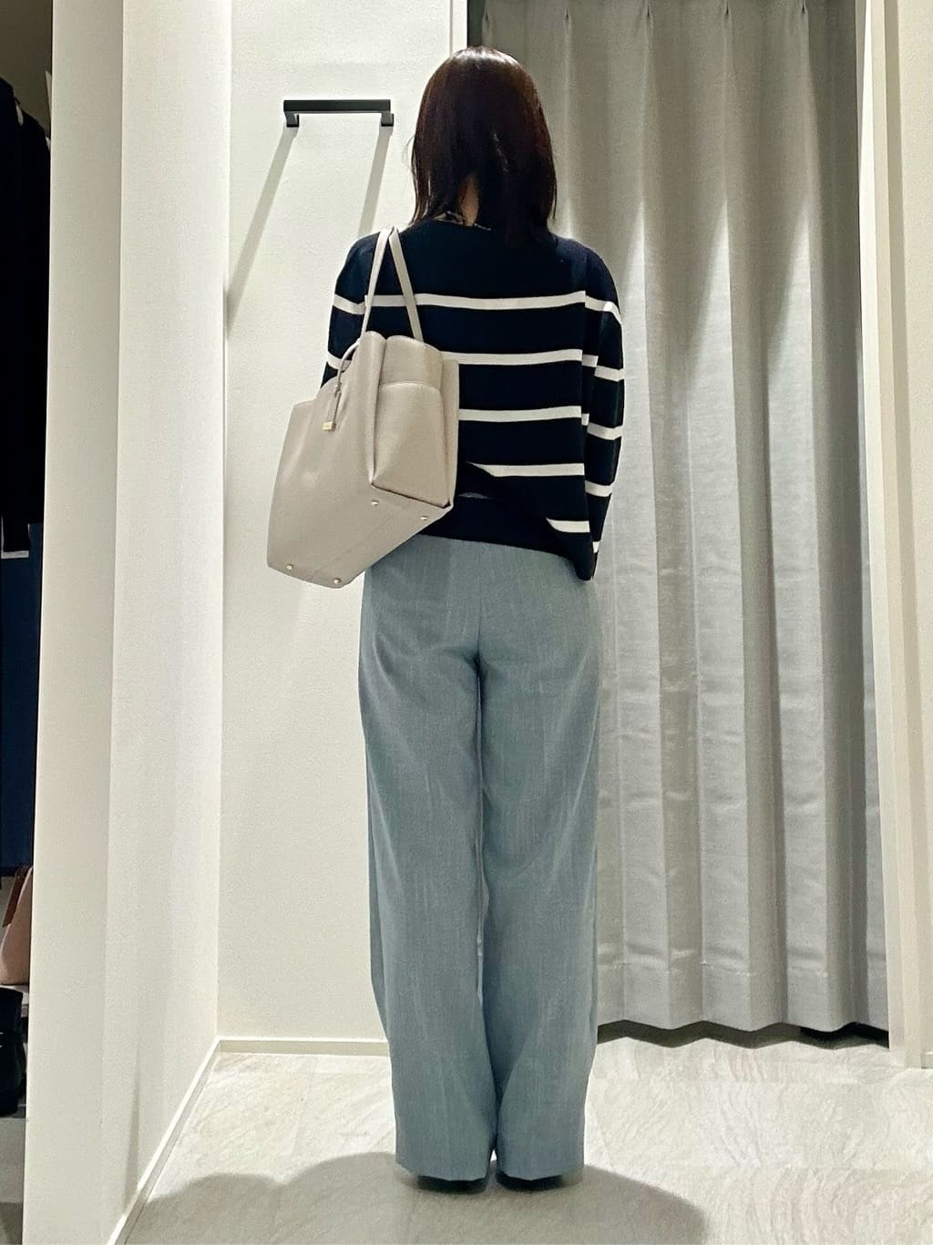 anaさんの「UNTITLED｜◆【ゆったり/洗える】クロップドニットプルオーバー」を使ったコーディネート