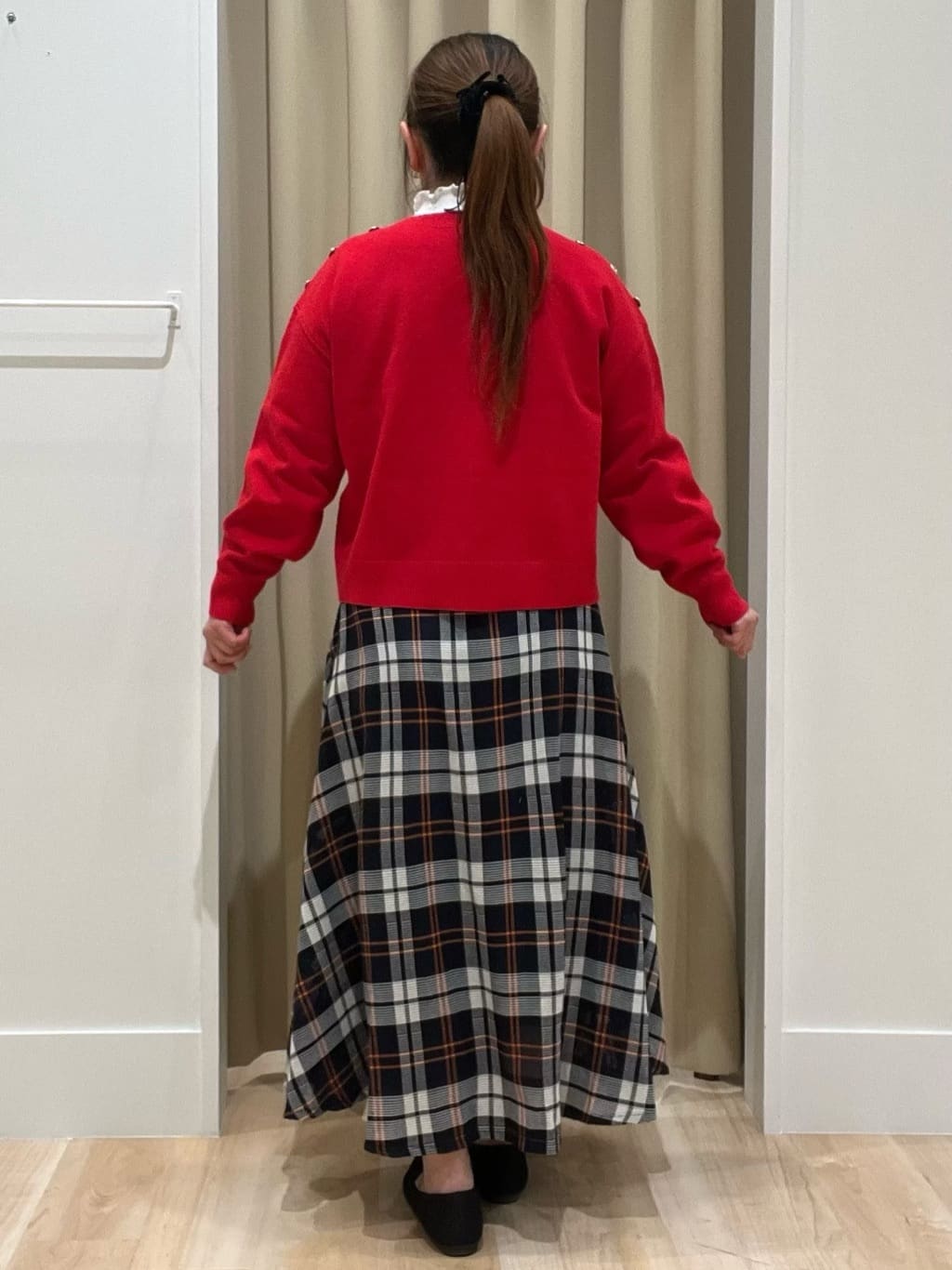 たまさんの「grove｜【人間工学】洗えるニットパンプス」を使ったコーディネート
