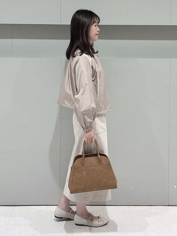 makiさんの「UNTITLED｜◆【セットアップ可/はっ水】シャイニータイプライターブルゾン」を使ったコーディネート