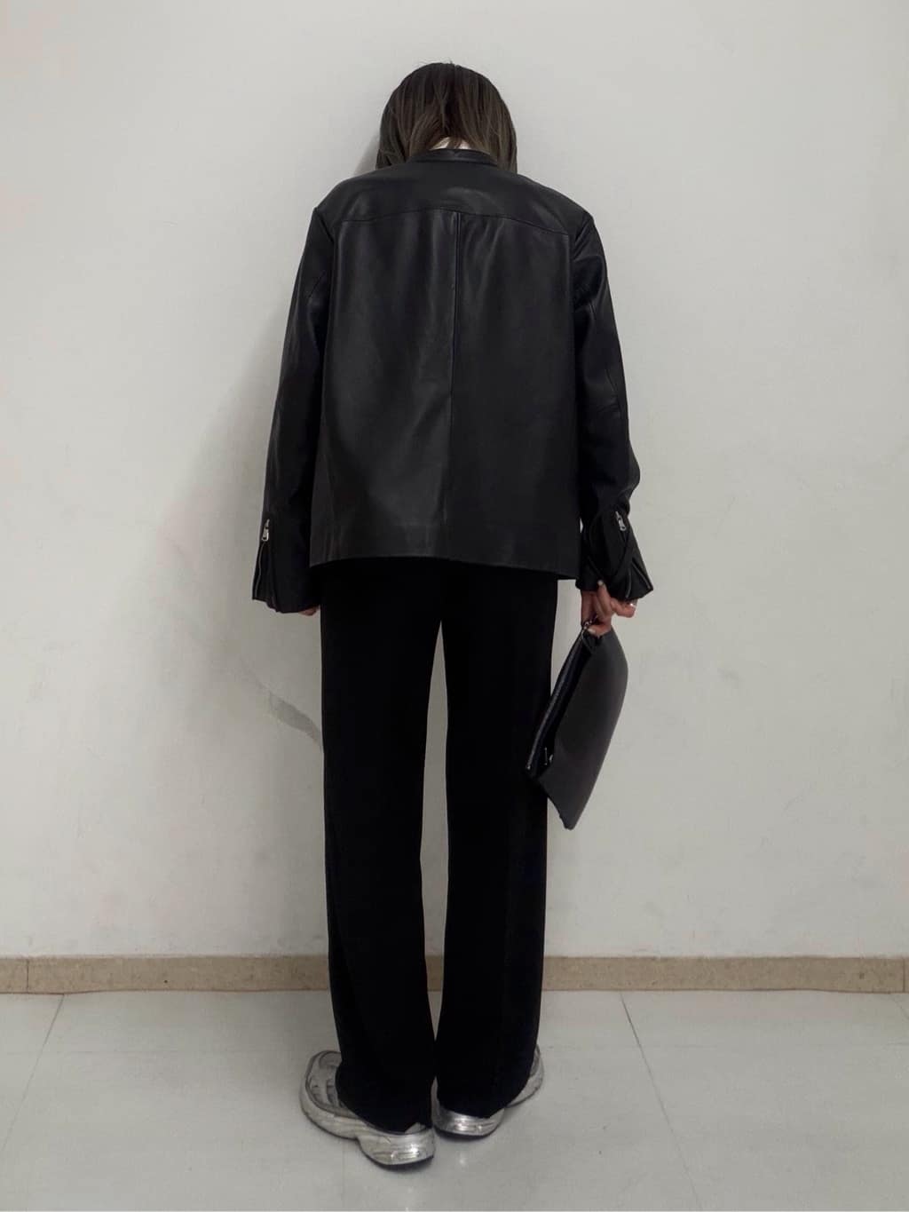 nori さんの「tk.TAKEO KIKUCHI｜【本革】ラムレザーシングルライダース」を使ったコーディネート