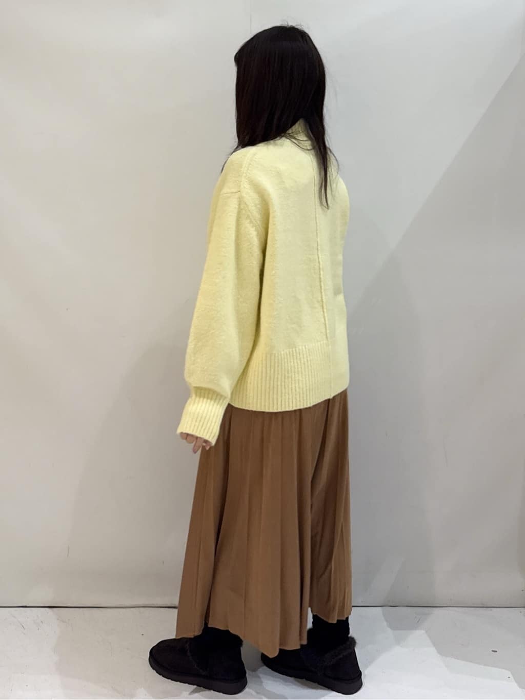 nakkoさんの「OPAQUE.CLIP｜ふわふわハイネックニット【洗濯機OK】」を使ったコーディネート