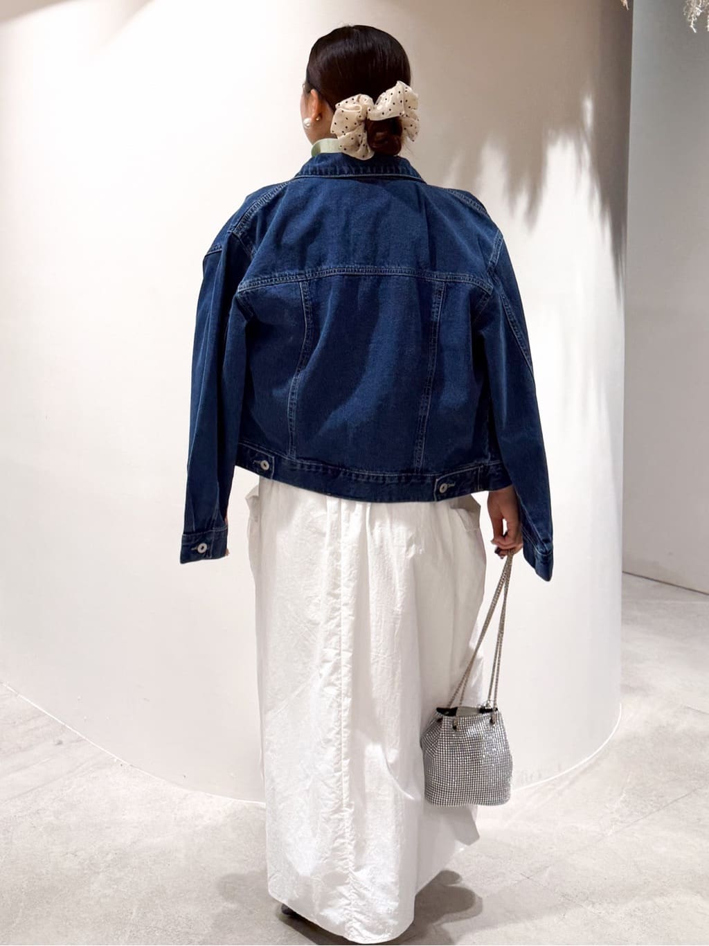 かりんさんの「OPAQUE.CLIP｜ハーフZIP刺繍ロゴニット【洗濯機OK】」を使ったコーディネート