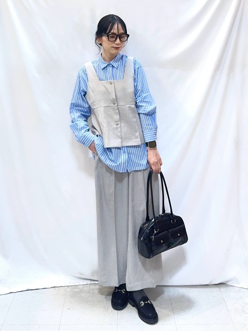 𝐇𝐢𝐫𝐨𝐦𝐢さんの「SHOO･LA･RUE｜【2点セット/S-LL】着回し力も抜群 着るだけで決まる大人上品セットアップ」を使ったコーディネート