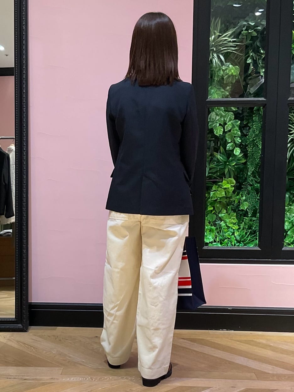 Hiwatashiさんの「DRESSTERIOR｜【セットアップ可】リネンブレンドダブルブレストジャケット」を使ったコーディネート