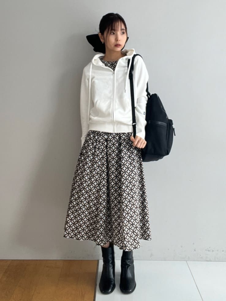 misaさんの「DRESSTERIOR｜【otonaMUSE5月号掲載/ウォッシャブル】オーバーラップサークル ノースリーブドレス」を使ったコーディネート
