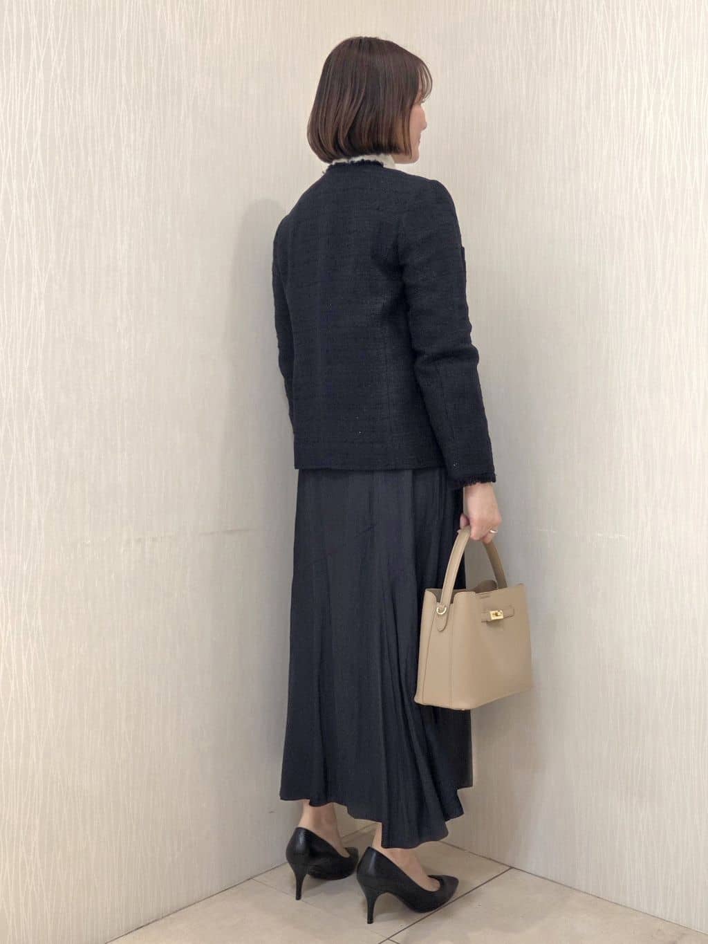 naokoさんの「UNTITLED｜【仕事着/スーツ】ファンシーツイード ジャケット」を使ったコーディネート