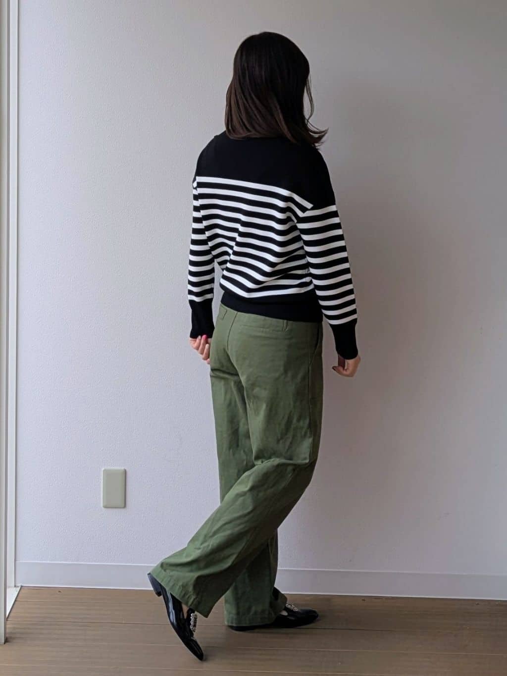 なみきさんの「UNTITLED｜【洗える】ミラノリブニット」を使ったコーディネート