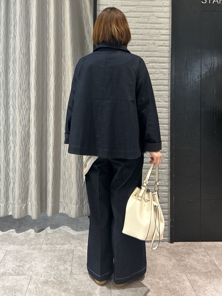 ga_riさんの「THE SHOP TK｜大人かっこいい 軽やかデニム＆チノブルゾン」を使ったコーディネート
