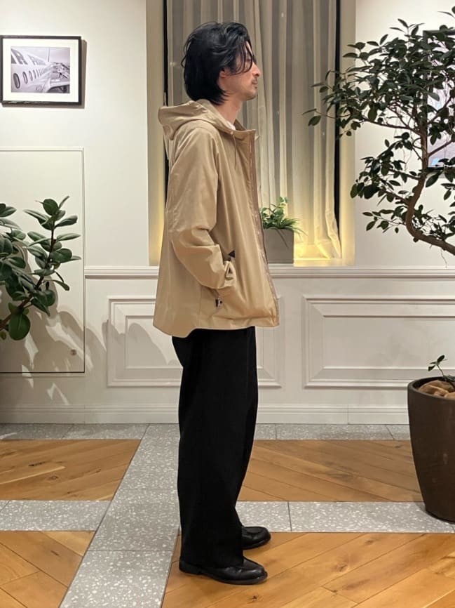 junyaさんの「DRESSTERIOR｜【撥水/透湿素材/ウォッシャブル】LIMONTA ハイスペックパーカー」を使ったコーディネート