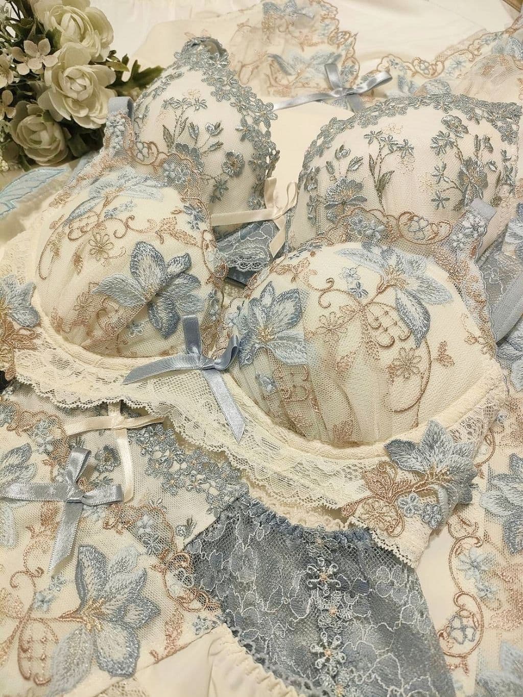 Kakoさんの「Risa Magli｜フルーリ ノンワイヤーブラ (D-F) ＜メロフィータイプ＞」を使ったコーディネート