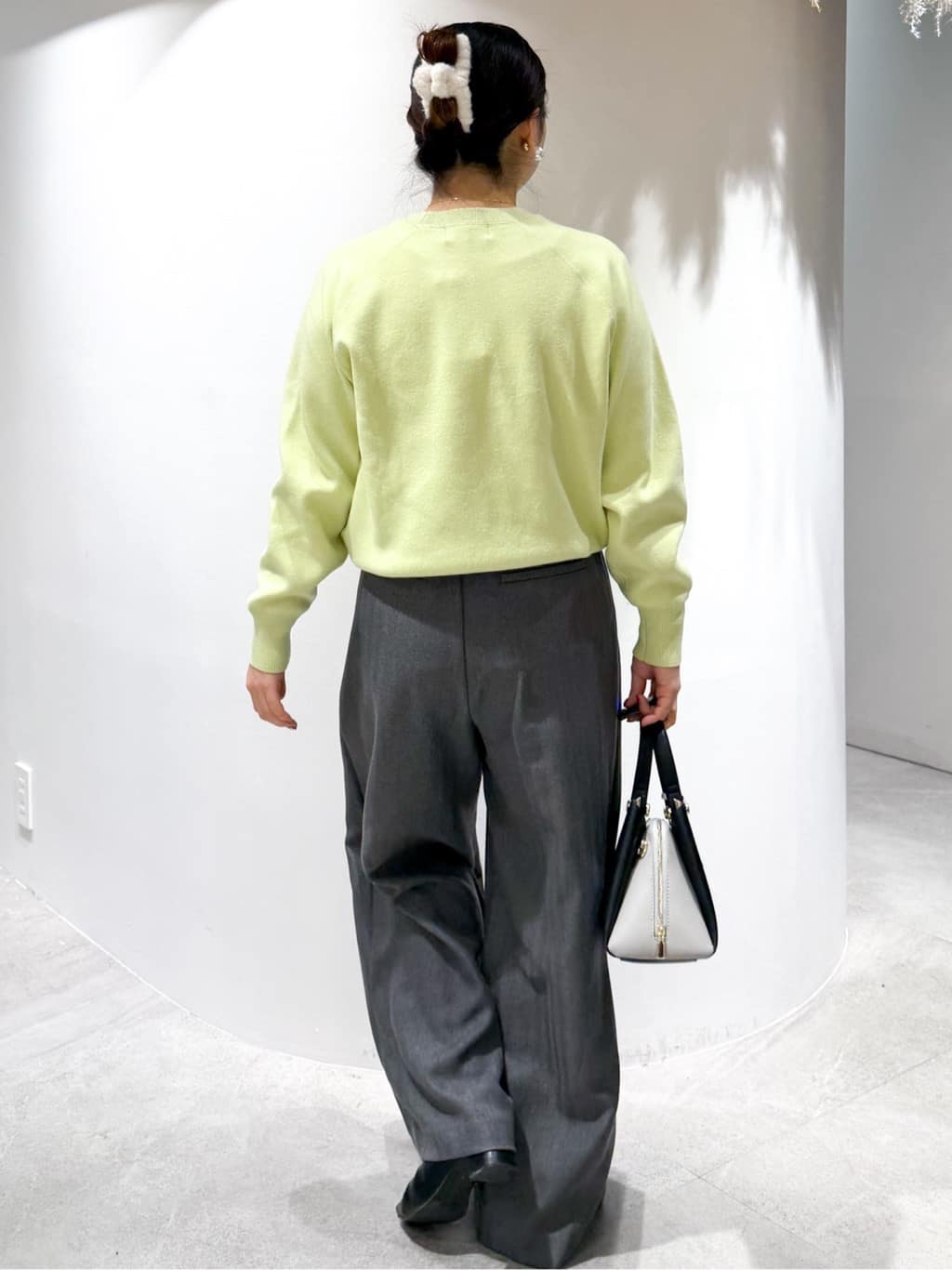 かりんさんの「OPAQUE.CLIP｜スウェットライクニット【洗濯機OK】」を使ったコーディネート