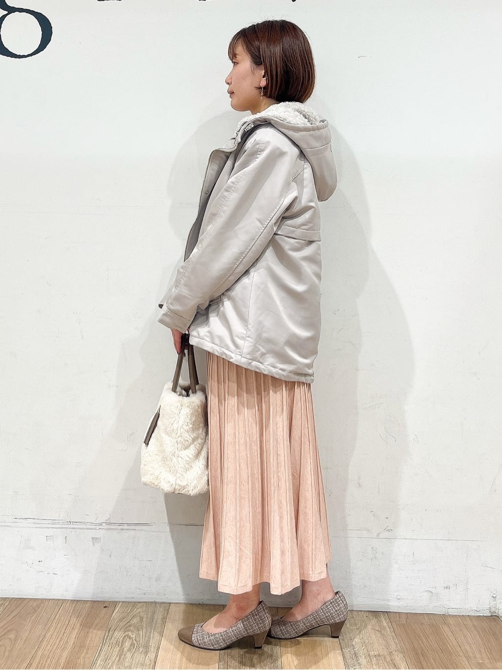 山さんさんの「grove｜【名品アウター/3WAY・はっ水】ボアライナー付マウンテンパーカ」を使ったコーディネート
