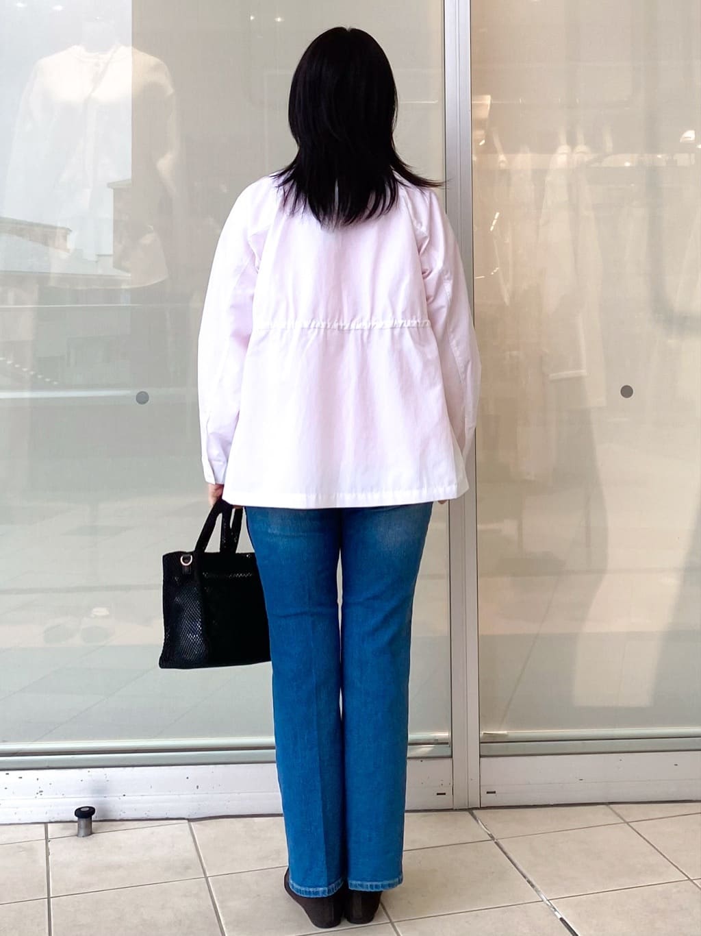 Jeanさんの「OPAQUE.CLIP｜撥水スタンドZIPブルゾン【洗濯機OK／UVケア／花粉対応】」を使ったコーディネート