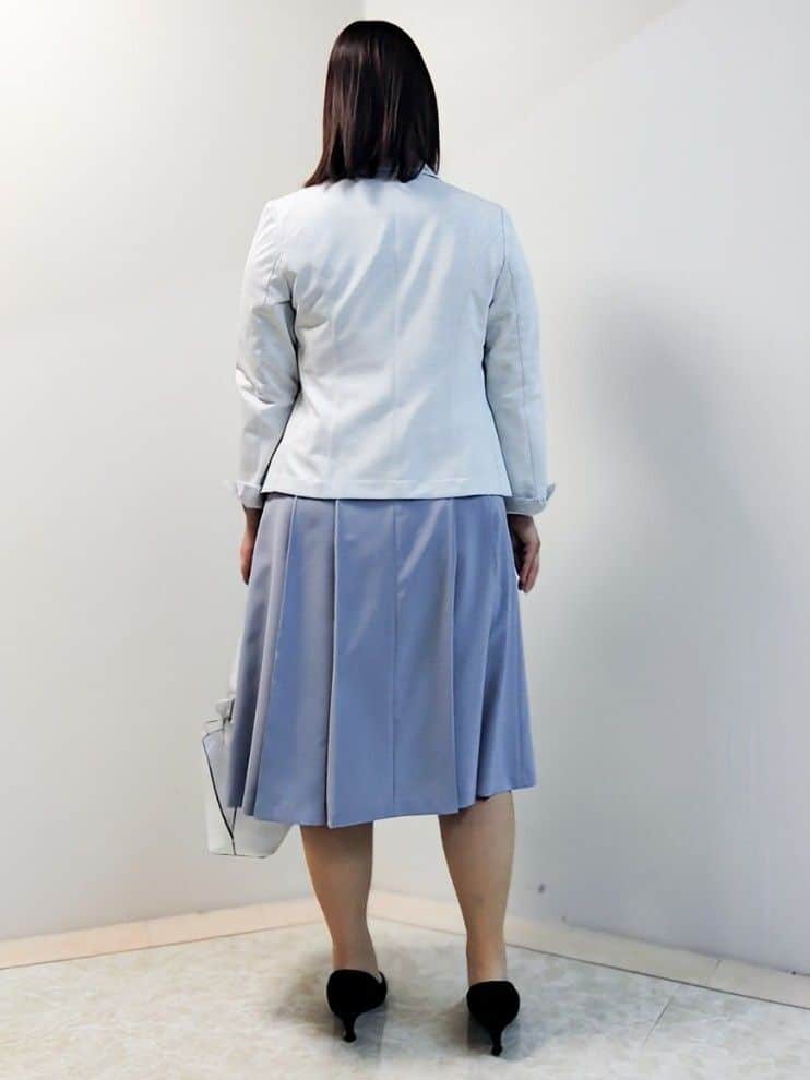 エリさんの「Reflect｜【SS-4Lサイズ／UVカット／接触冷感】匠ジャケット／ベーシックテーラード」を使ったコーディネート