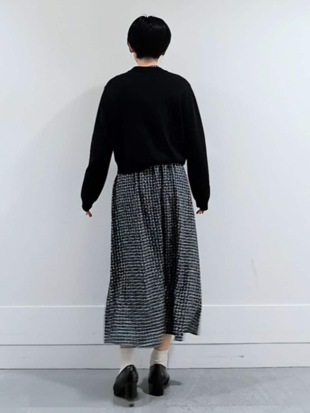 ミズタさんの「UNTITLED｜【洗える/ジャケット風】ミラノリブカーディガン」を使ったコーディネート